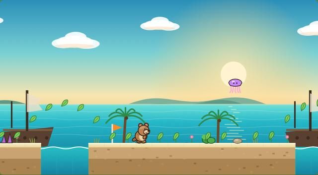 Rotto on a sandy cove with a shipwreck and palms